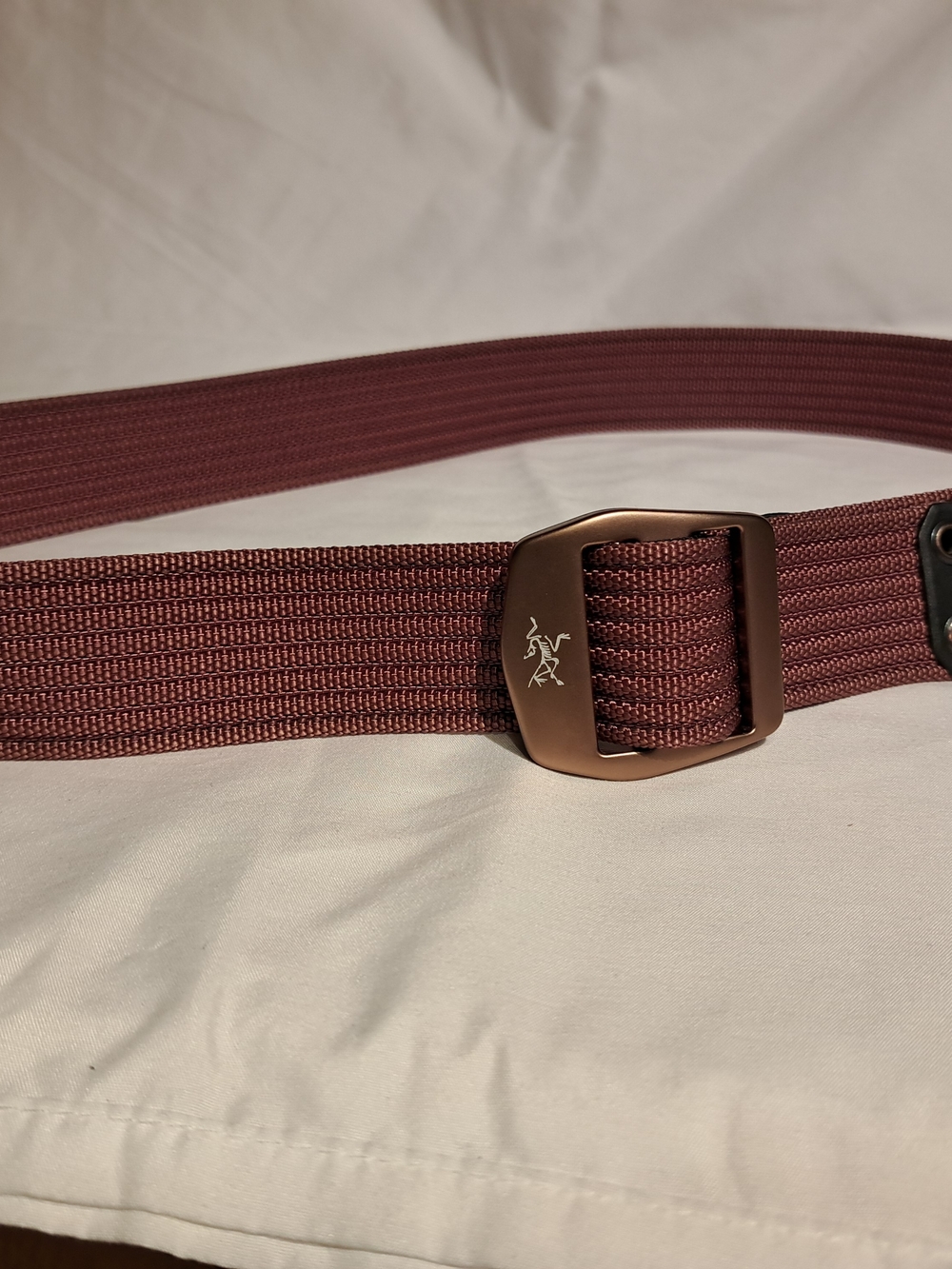 Arc'teryx Men's Webbing Belt in Deep Maroon